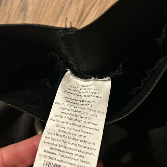 Girls cheer costume skirt - Picture 2 of 3